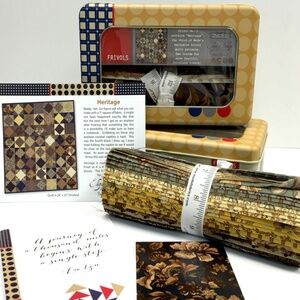 Moda Frivols #3 Quilt Kit Featuring Eliza's Indigo